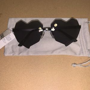 All heart sunglasses